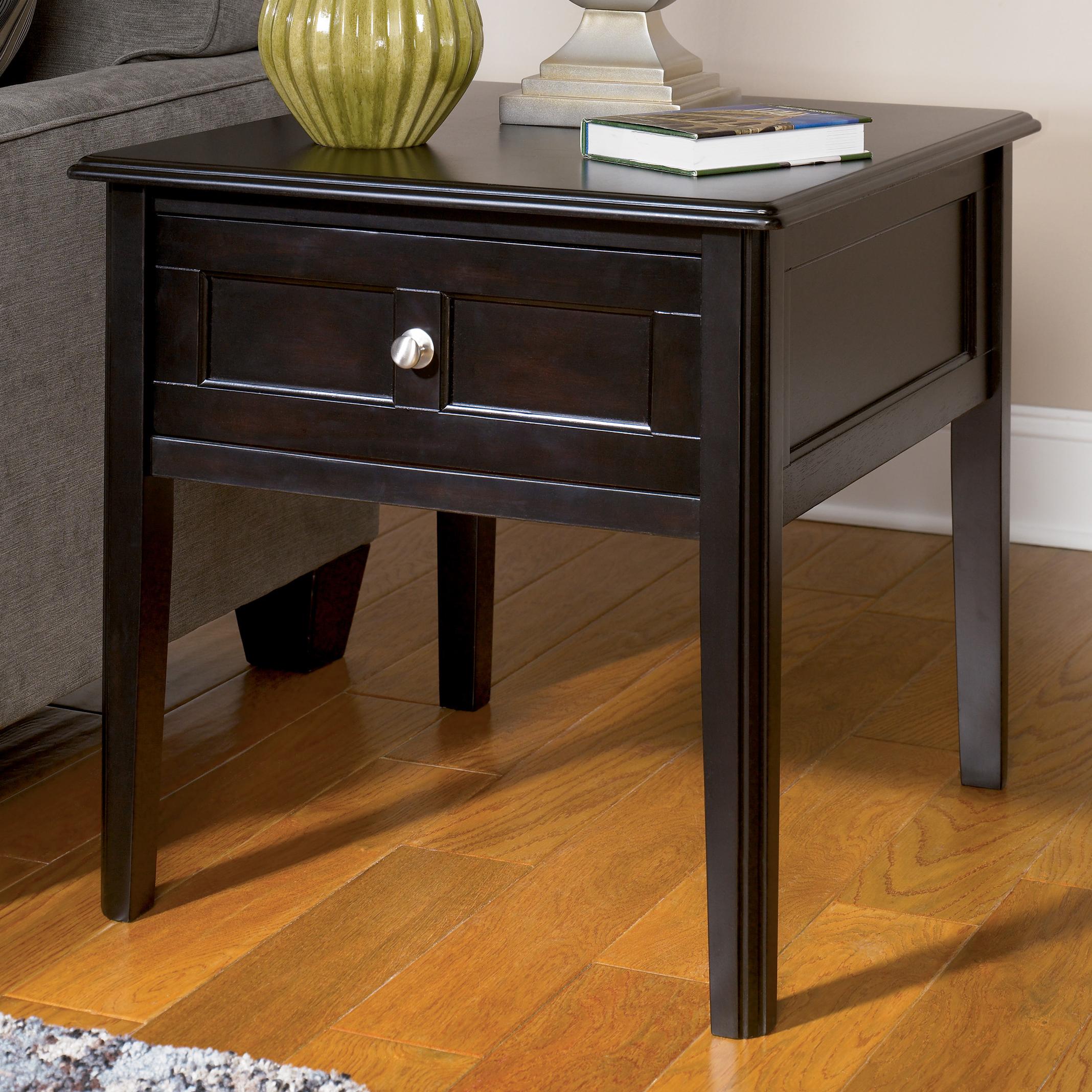 Black end tables discount ashley furniture